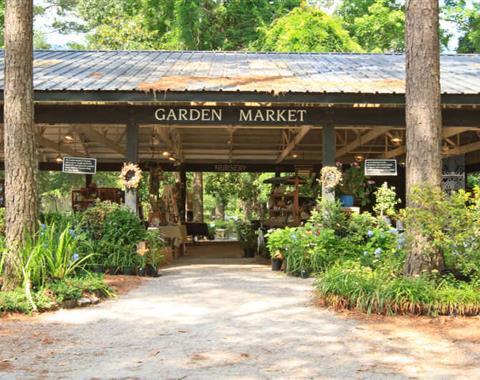 exterior photo of the garden market